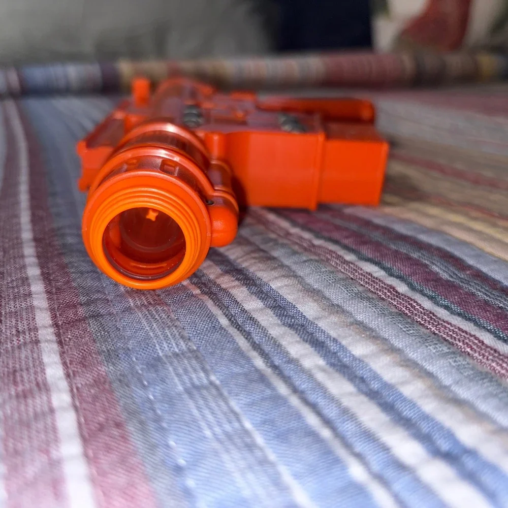 Star Wars Han Solo DL-44 Blaster Hasbro Electronic Toy Orange Grey C-022G